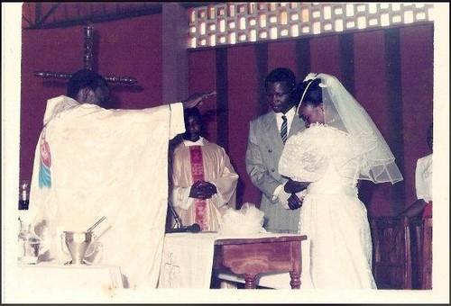 Religious wedding of boris and virginie more than 32 years ago copy 1